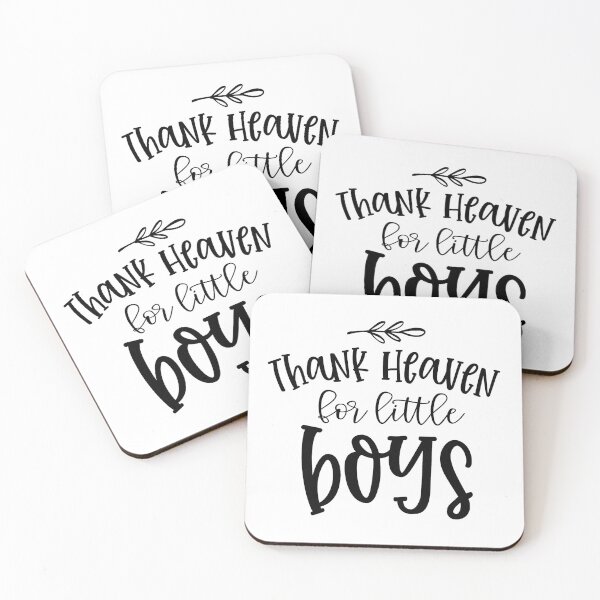 Item preview, Thank Heaven For Little Boys, Baby Boys Sign designed and sold by Yevhen Ishchenko.