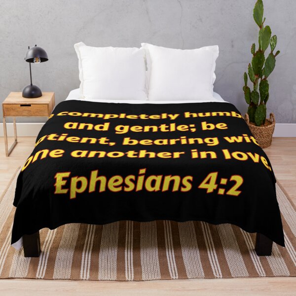Item preview, Bible Verse Ephesians 4:2 designed and sold by Prayingwarrior.