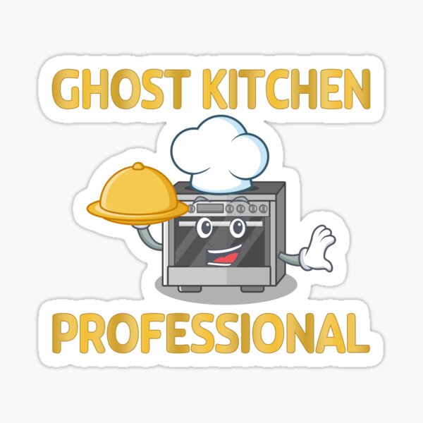 Ghost Kitchen Professional Sticker