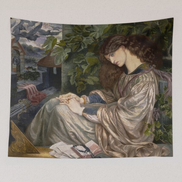 Item preview, Dante Gabriel Rossetti - Pia de' Tolomei (1868) designed and sold by HistoryRestored.