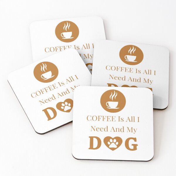 Item preview, Coffee Is All I Need And My Dog designed and sold by TeeChest.