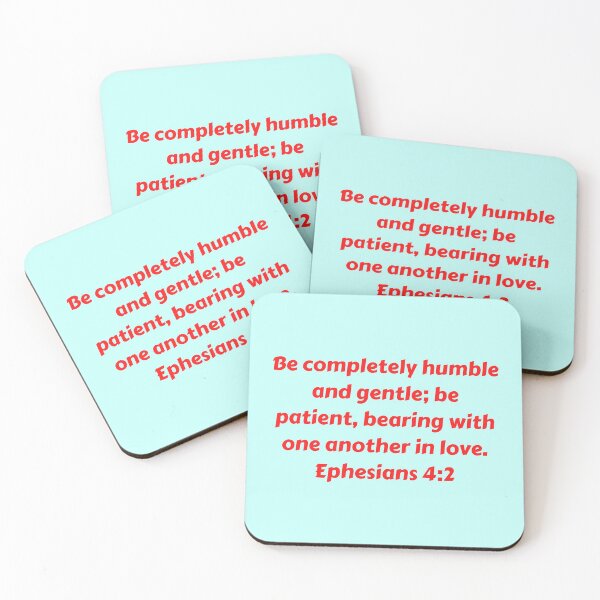 Item preview, Bible Verse Ephesians 4:2 designed and sold by Prayingwarrior.