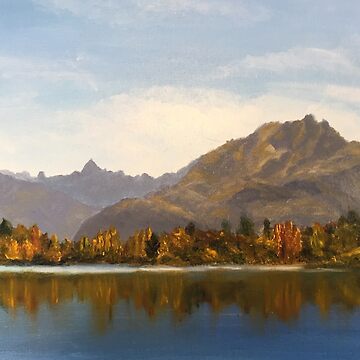 Artwork thumbnail, Autumn in the Southern Lakes by Fiona Gurnsey