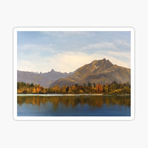 Autumn in the Southern Lakes Sticker