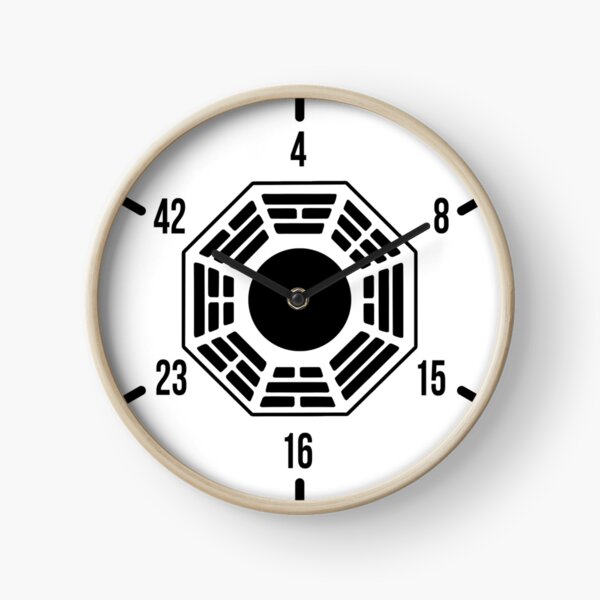 Vista previa del artículo con la obra «El reloj de los números», diseñado y vendido por Everyday-Magic.