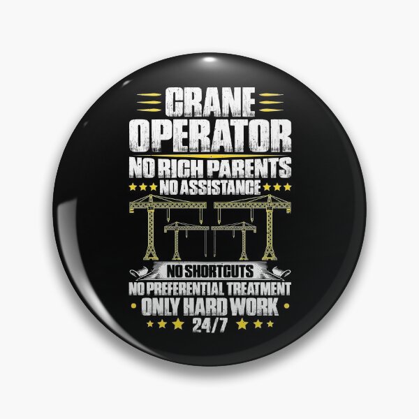 Item preview, Crane Operator Crane Driver Heavy Equipment designed and sold by Krautshirts.