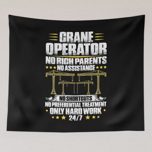 Item preview, Crane Operator Crane Driver Heavy Equipment designed and sold by Krautshirts.