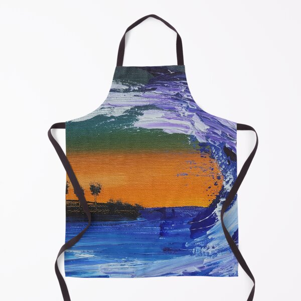 Item preview, The Wave At Sunset Abstract Painting designed and sold by Gordon Bryan.
