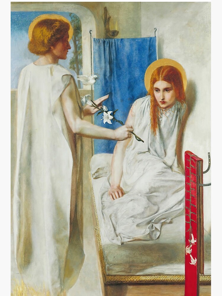 dante gabriel rossetti annunciation