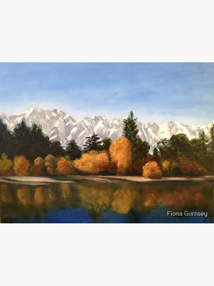 Thumbnail 3 of 3, Sticker, Queenstown designed and sold by fionagurnsey.