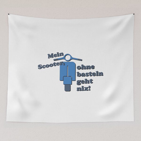 Item preview, Funny My Scooter without tinkering is nothing saying designed and sold by 2CV-Oldtimers.