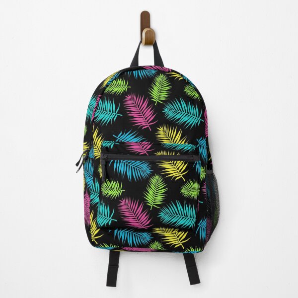 Item preview, Tropical Leaves Neon Pattern designed and sold by ZoollGraphics.