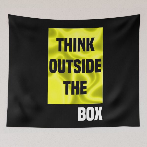 Item preview, Think outside the box designed and sold by Tanuja  Sharma.