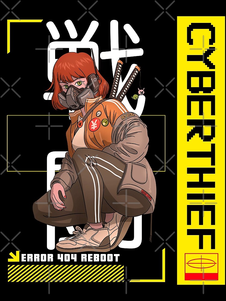 Japanese Anime. Error 404 Cyber Thief Manga\