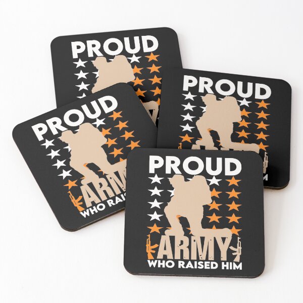 Item preview, Proud army who raised him - Veteran designed and sold by IWEARUWEAR.