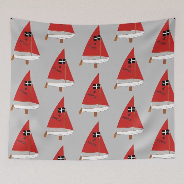 Item preview, Mirror Dinghy 30905 designed and sold by RedBubbleBath.
