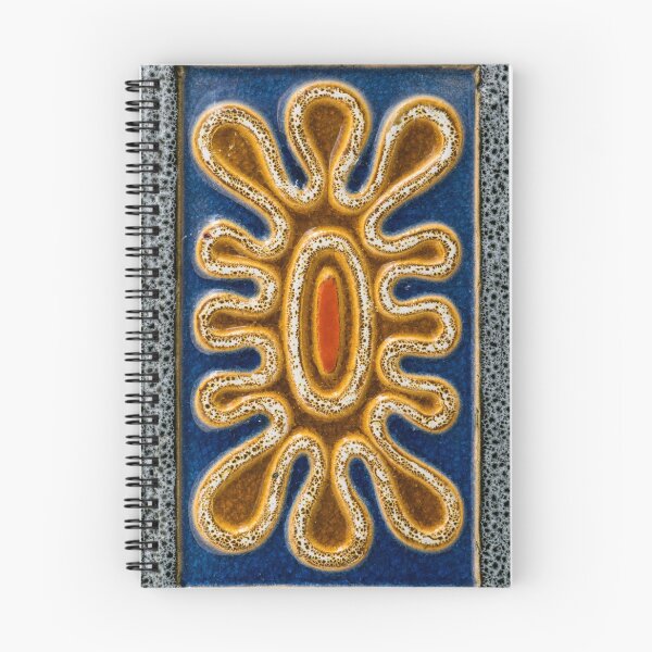 Item preview, Abstracted Floral - A Chic Modern Interpretation of Portuguese Azulejo designed and sold by Georgia Mizuleva.