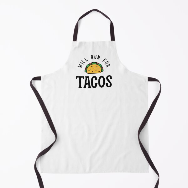 Item preview, Will Run For Tacos v2 designed and sold by Brogress Project.