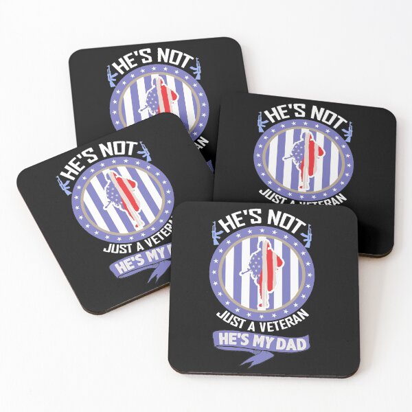 Item preview, He's not just a veteran he's my dad designed and sold by IWEARUWEAR.