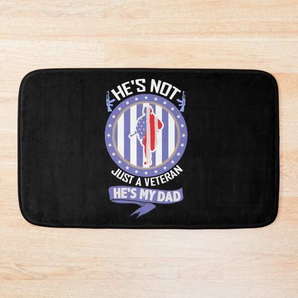 Item preview, He's not just a veteran he's my dad designed and sold by IWEARUWEAR.