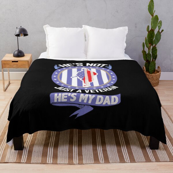 Item preview, He's not just a veteran he's my dad designed and sold by IWEARUWEAR.