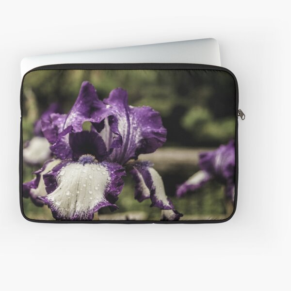 Purple Iris Laptop Sleeve