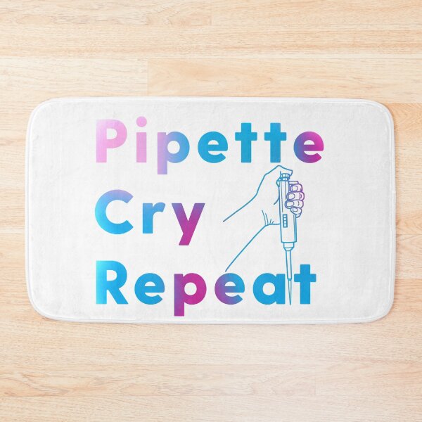 Item preview, PCR Pipette Cry Repeat designed and sold by labstud.