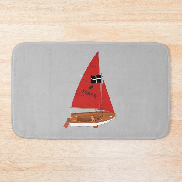 Item preview, Mirror Dinghy 30905 3D Perspective  designed and sold by RedBubbleBath.