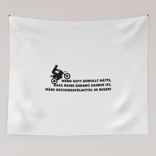 Item preview, Funny god and my enduro biker saying designed and sold by 2CV-Oldtimers.