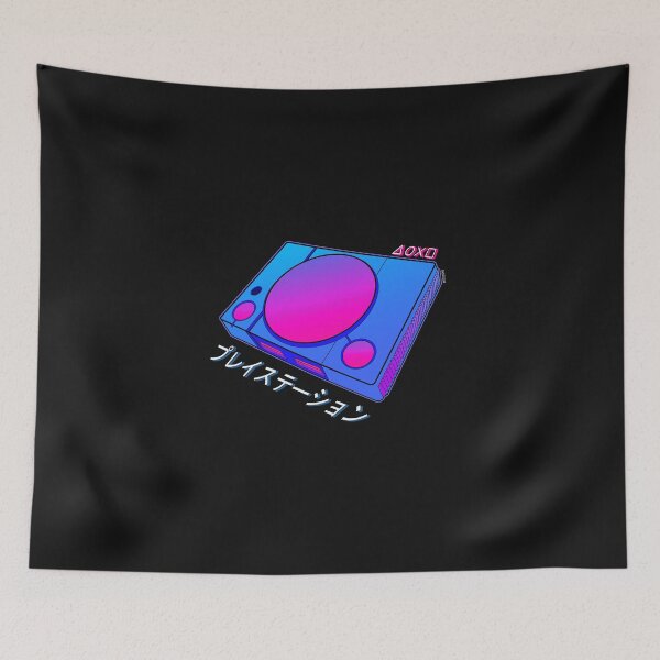 Item preview, PlayStation 1 Vaporwave designed and sold by Wasabisan.