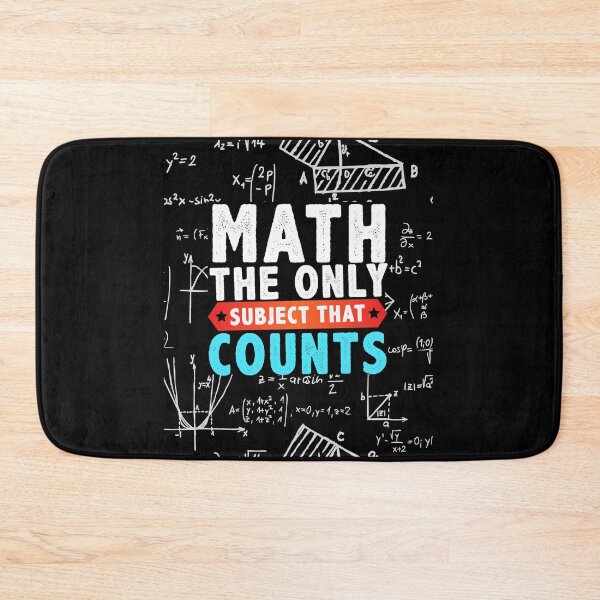 Item preview, Math the only subject that counts - mathematics designed and sold by IWEARUWEAR.