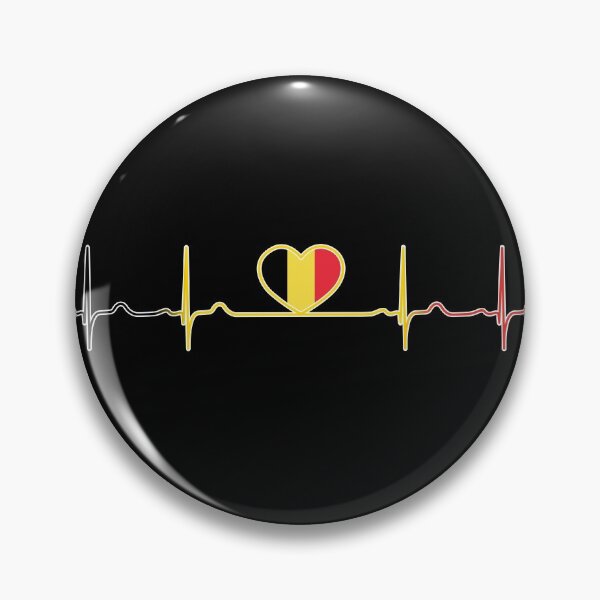 Artikelvorschau, Herzschlag Belgien entworfen und verkauft von Heartbeatsalad.
