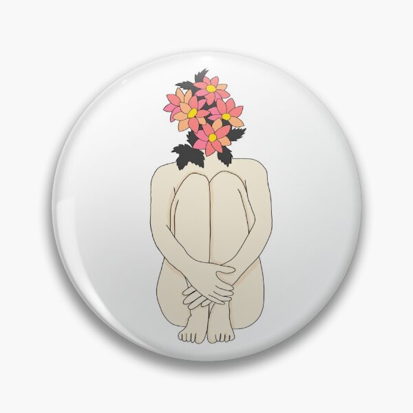 Item preview, Girl with flower head designed and sold by Anannya  Mondal.