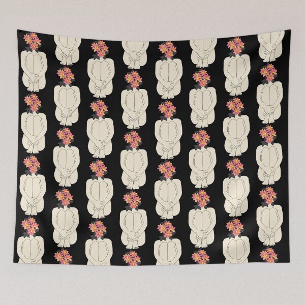 Item preview, Girl with flower head designed and sold by Anannya  Mondal.