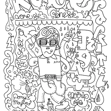 Artwork thumbnail, BW crowdy by Rone84