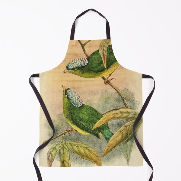 Item preview, Two Green Birds Perched on a Tree designed and sold by laguitan10.