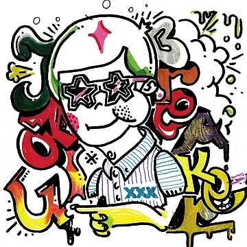 Artwork thumbnail, Multi color boy by Rone84
