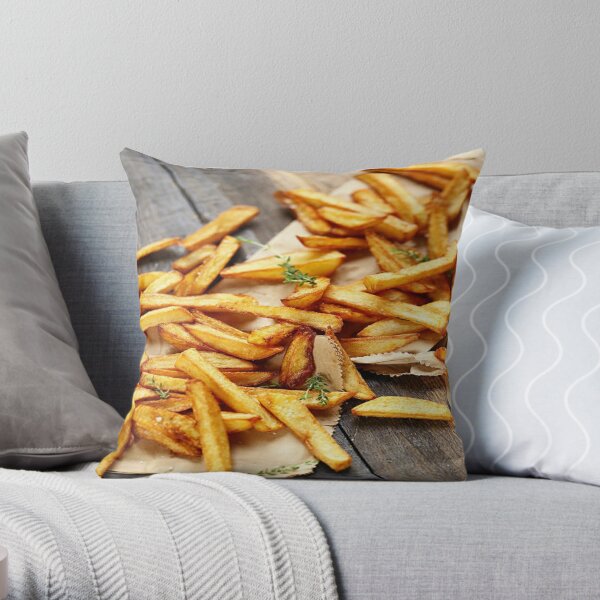 Coussins Sur Le Theme Frite Redbubble