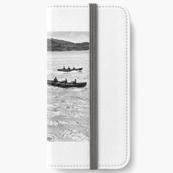 Inisheer Aran Island Currach boats iPhone Wallet