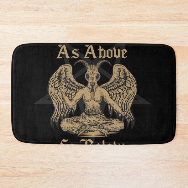 Item preview, As Above So Below Satanic Baphomet Pentagram Goat Nu Goth designed and sold by Congex.