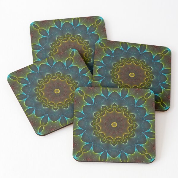 Item preview, Floral gestalt mandala designed and sold by puravidavisions.
