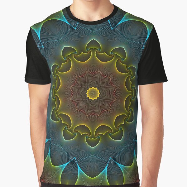 Vista previa del artículo con la obra «Mandala de gestalt floral», diseñado y vendido por puravidavisions.