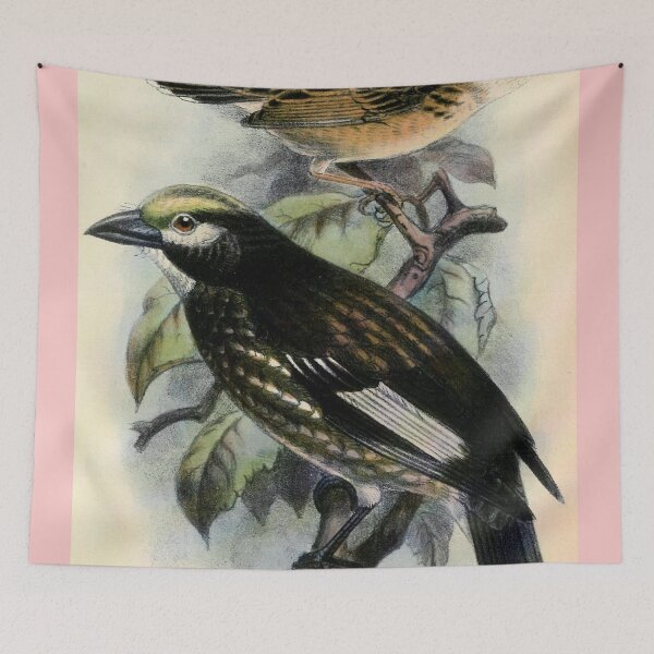 Item preview, One Black Bird and One Warbler designed and sold by laguitan10.