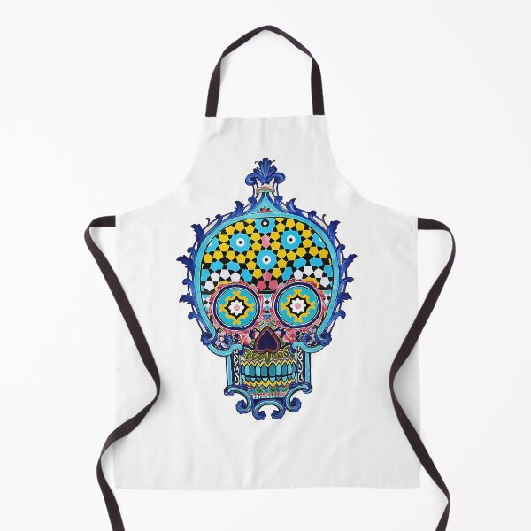 Item preview, persian art skull designed and sold by Kuffstudio.