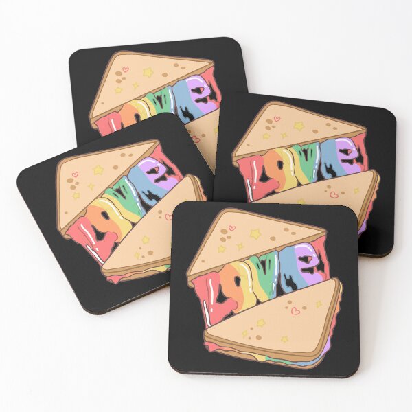 Item preview, Pride Love Sandwich LGBTQ designed and sold by SurbDesigns.