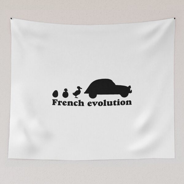 Item preview, Funny French evolution 2CV duck saying designed and sold by 2CV-Oldtimers.
