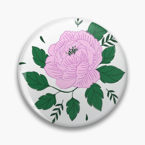 Item preview, Icy pink rose flower designed and sold by Maya Tw.