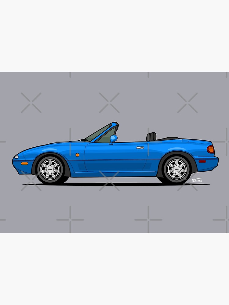 NA MX-5 / Eunos / Miata Single drawing BLUE