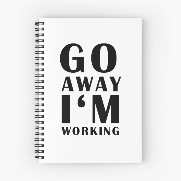 Item preview, Go away I'm working designed and sold by MaKo-Design.