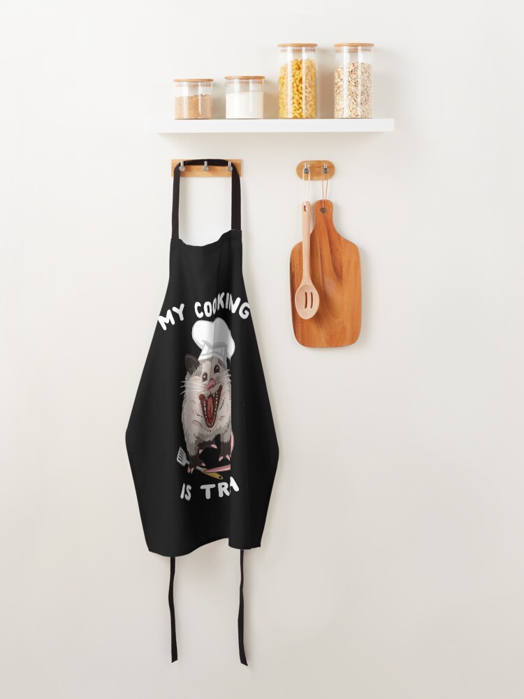 Alternate view of chef opossum Apron